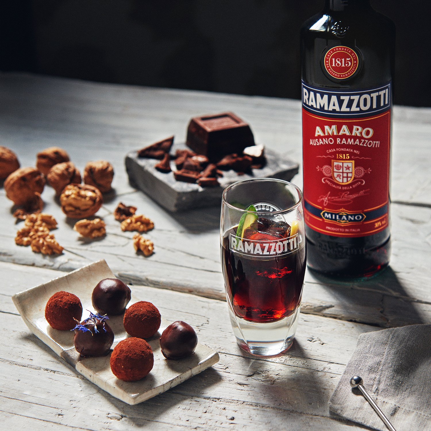 Ramazzotti — harmonização gastronômica com o amaro clássico